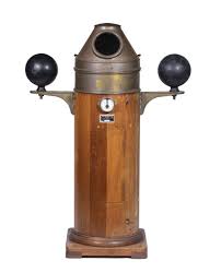 Lot - 19TH C. SHIP'S BINNACLE WITH COMPASS
