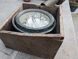 Early 1900s Brass Ship Compass Antique Gimballed Baker ...