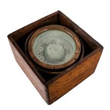 Sold at Auction: Antique American Nautical Ship's Compass