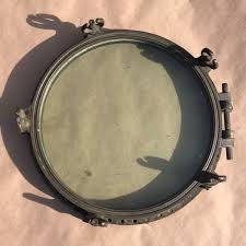 Large Antique Nautical Brass Naval Ship 17” Porthole Window ...