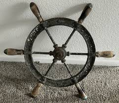 Old Ships Wheel | eBay
