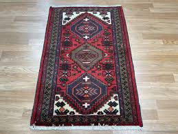 Terrific Tribal - 1940s Antique Oriental Rug - Nomadic ...