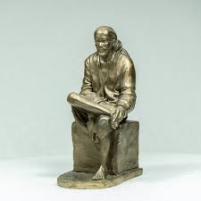 5 inch Shirdi Sai Baba - Bronze | Vneesh's Galerie