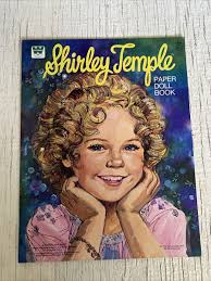 RARE Vintage Original WHITMAN Shirley Temple Paper Doll Book Uncut NEW | eBay