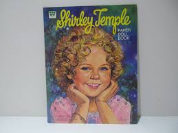 Libro de muñecas de papel de Shirley Temple sin cortar de Whitman, 1976 - Etsy España