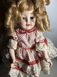 Vintage Custom All-Porcelain Shirley Temple Porcelain Bisque ...