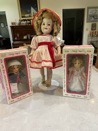 Porcelain Shirley Temple and Two NIB Ideal Dolls | eBay