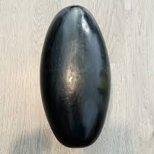 Beautiful Big 9” Black Shiva Lingam stone from Narmada River ...