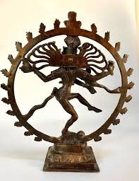 Antique Indian Style Bronze Dancing Shiva Statue as Lord ...
