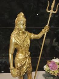 17.5'' Inches Shiva Statue Brass Mahadeva Idol Religious Home Decoration AJ018 | eBay