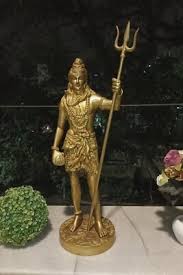 17.5'' Inches Shiva Statue Brass Mahadeva Idol Religious Home Decoration AJ018 | eBay