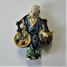 Lot of 3 Antique Chinese Mudmen, 2 3/4" Tall, Signed China Figurines, Asian Collectibles, Chinoiserie, Asian Decor, Gift Idea - Etsy Singapore