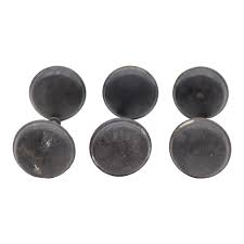 Set of 6 Vintage 1.375 In. Bakelite Black Cabinet Drawer ...