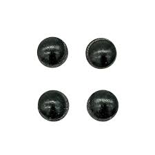 Black Adhesive Rubber Grip Pads - Vision Products