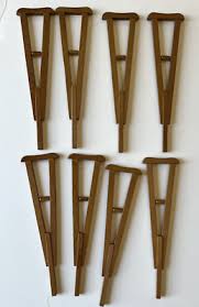 Miniature Wooden Crutches Dollhouse Size Lot of 23 Some in Package - 3 plastic | eBay