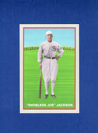 JOE JACKSON, 1919 Chicago White/BLACK SOX trading card ...