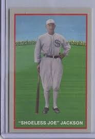 1989 Greg Manning Joe Jackson 1919 Black Sox Promo 2 x 3 ...