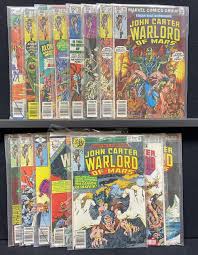 Sold at Auction: (30+) John Carter Warlord Of Mars Marvel Comics