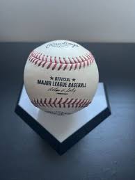 Rawlings Official Barry Bonds 600 Home Run Logo Baseball ...