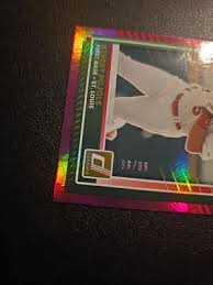 2025 Donruss Baseball Albert Pujols Holo Purple Parallel 69/99 Cardinals | eBay