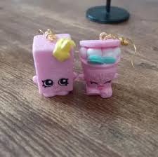Hand Crafted | Jewelry | Shopkins Handmade Earrings | Poshmark