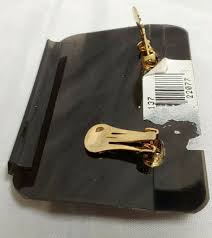 Vintage Rare Loree Clip Earrings Rose Design Cabochon ...