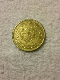 23mm SHOWBIZ PIZZA PLACE BRASS TOKEN CHUCK E CHEESE | eBay