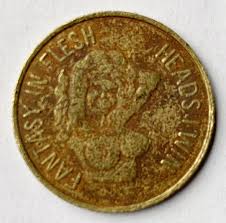 Heads I Win Tails You Lose Flipping Coin Brass Coin Novelty ...