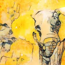 06 of 30 Elephant Painting by Denise Deiloh | Saatchi Art Greece