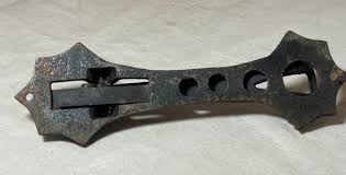 Large Antique 1920's Ornate Cast Iron Wall Desk Letter Paper ...