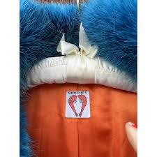 Faux fur coat Shrimps Blue size M International in Faux fur ...