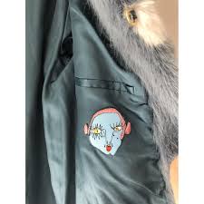 Faux fur coat Shrimps Blue size 10 UK in Faux fur - 8730851