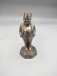 VINTAGE Shriner Metal Statue Man Wearing Fez Solid Rare | eBay