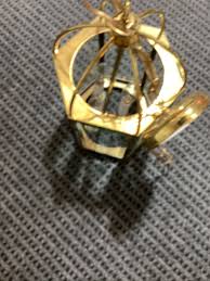 Vintage Brass Pending Lighting Fixture | eBay