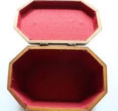 Vintage Wooden Decoupage Family Photos Handbag With Lucite ...