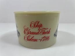 Vintage Old Spice Milk Glass Shaving Mug 2.25" Grand Turk ...