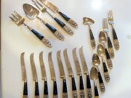 Vintage Star of SIAM Bronze FLATWARE Pieces | eBay Australia