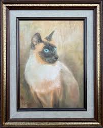 Vintage Siamese Cat Painting Canadian Artist Jean Dillon 1924-2002 Original Painting Toronto Ontario Artist Signed Circa 1984 - Etsy