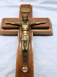 Last Rights Crucifix Sick Call Set / Candles Wall Mount ...