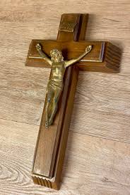 Vintage Crucifix, Vintage Cross, - Etsy