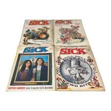 Sick Magazine Lot of 4 issues Humor Satire Parody 1964 ...