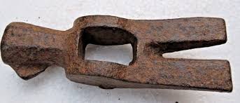 Antique Iron Claw hammer Wood Crafting tool pounding ...