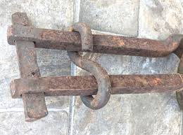 Antique Heavy Large Rustic Iron Horse Buggy Wagon Plow ...