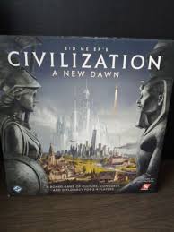 Fantasy Flight Sid Meiers Civilization A New Dawn Strategy Board Game,Complete | eBay