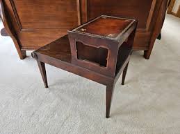 Mid Century Modern Two Tier Step Up End Table Original ...