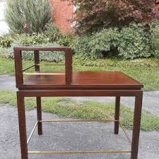 Edward Wormley,dunbar,2 Tier,end Table With Solid Brass ...
