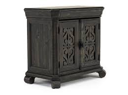 Bellamy 2 Door Nightstand in Charcoal | Nightstands | Bedroom