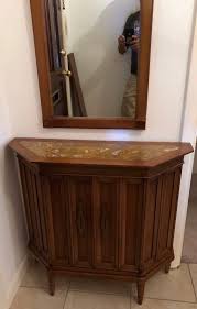 Mid Century Modern Tomlinson Console With Mirror for Sale in ...