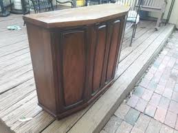 Broyhill mid century emphasis entry table/cabinet for Sale ...
