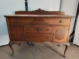 Dining Room Buffet - Veneered Walnut (Vintage ...